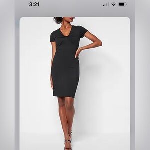 Express Body Contour - little black dress sz XS